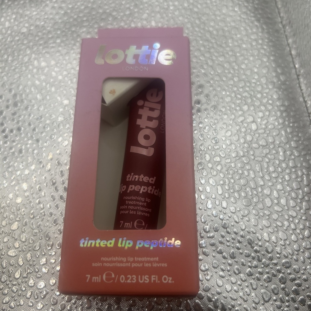 Peptide Lip Tint Nourishing Glaze, Raspberry Jam, 0.23oz, New 7ml‎ Vegan PETA